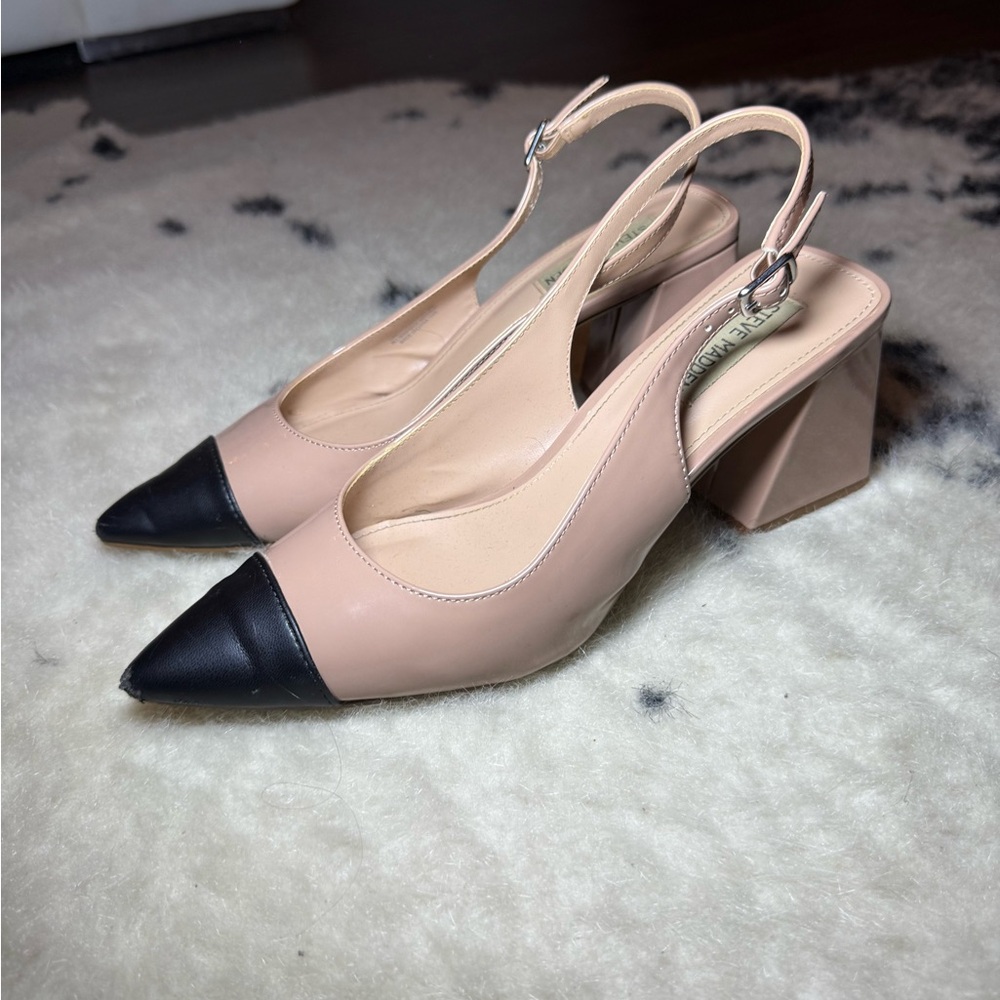Steve Madden color block heels